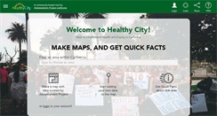 Desktop Screenshot of healthycity.org